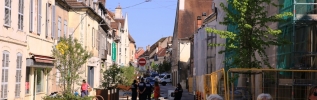 Une inauguration attendue... La version revisitée de la Grande Rue à Auxonne !